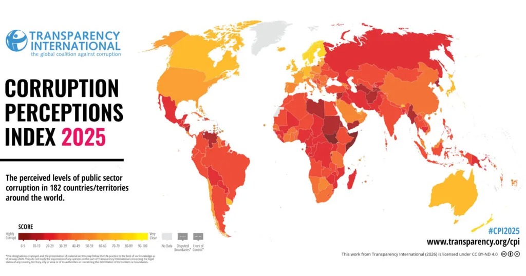 Corruption Perceptions Index 2025